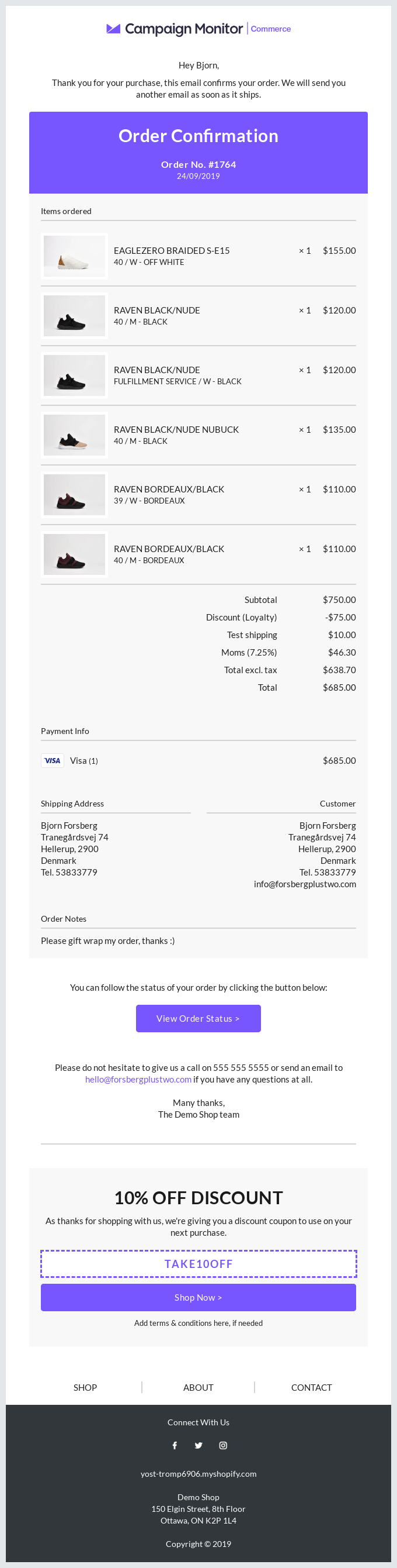 screenshot cm commerce