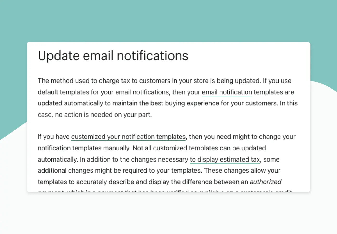 OrderlyEmails updated to latest Shopify Tax requirements (again!)